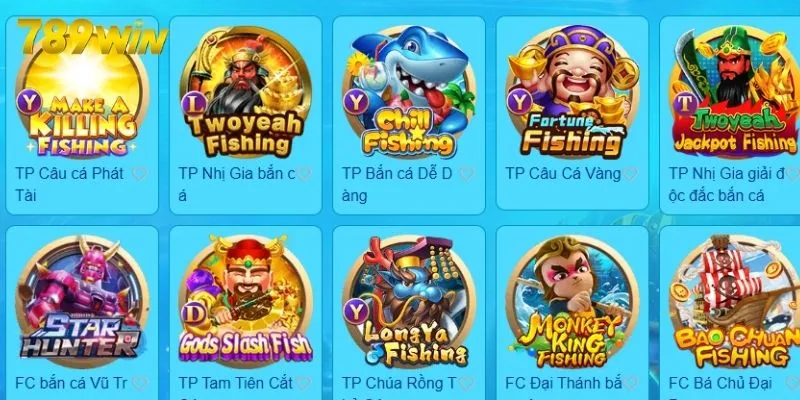 Các chế độ chơi bắn cá online 789WIN